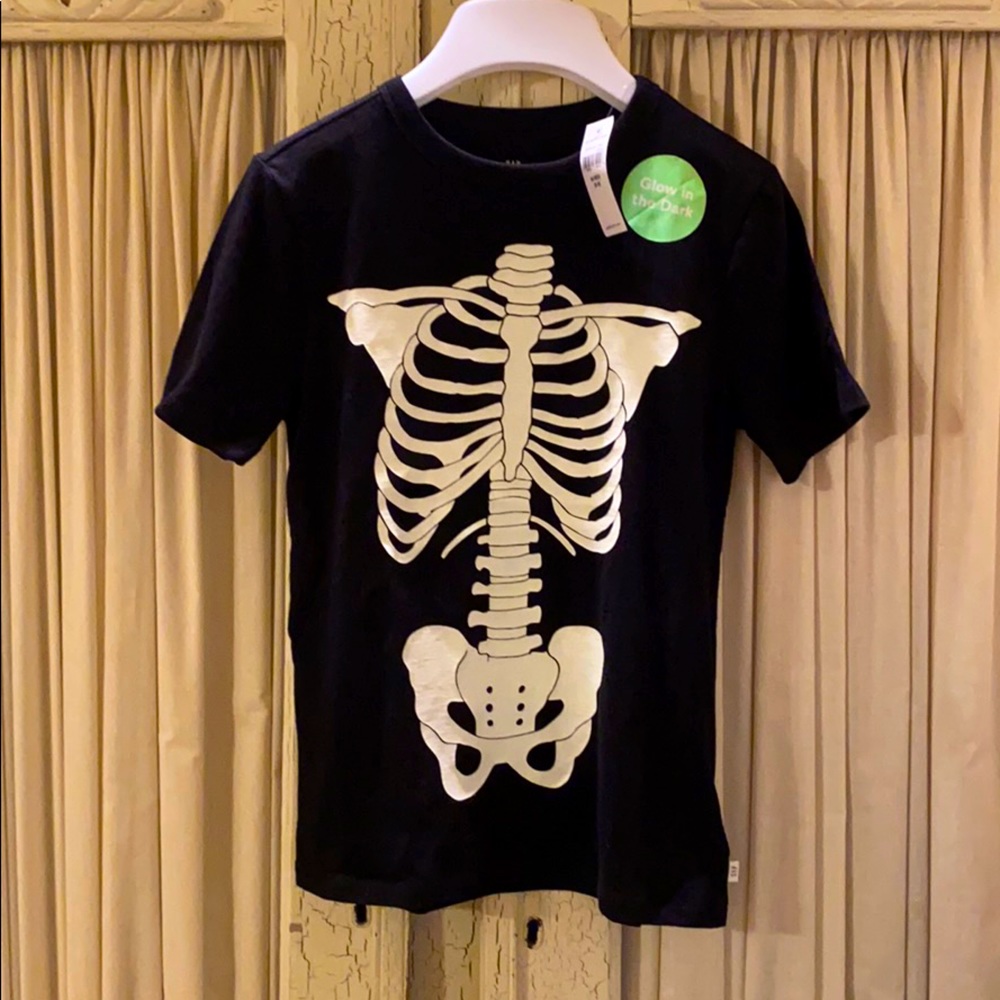 NWT - GAP Kids Skeleton short sleeve t-shirt